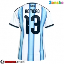 Ženske Nogometnih dresov Argentina Cristian Romero #13 Domači SP 2026 Kratki rokavi